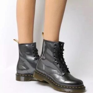 Dr. Martens Black Combat Boots